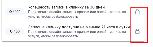 Ранжирование клиники ЛК 3
